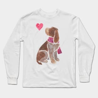 Watercolour Spinone Italiano Long Sleeve T-Shirt